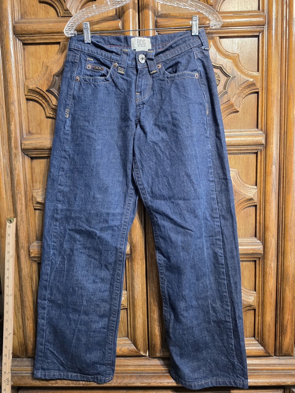 BDG Dark Blue Wide-Leg Jeans